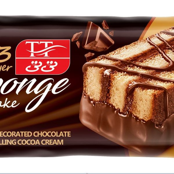 کیک لایه ای شکلاتی تی تی